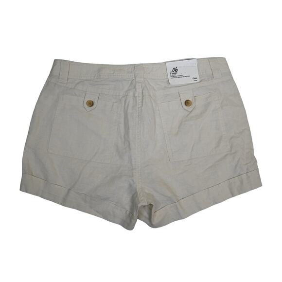 GAP Womens 6 Sun Linen 3" Chino Short NEW - Picture 2 of 11